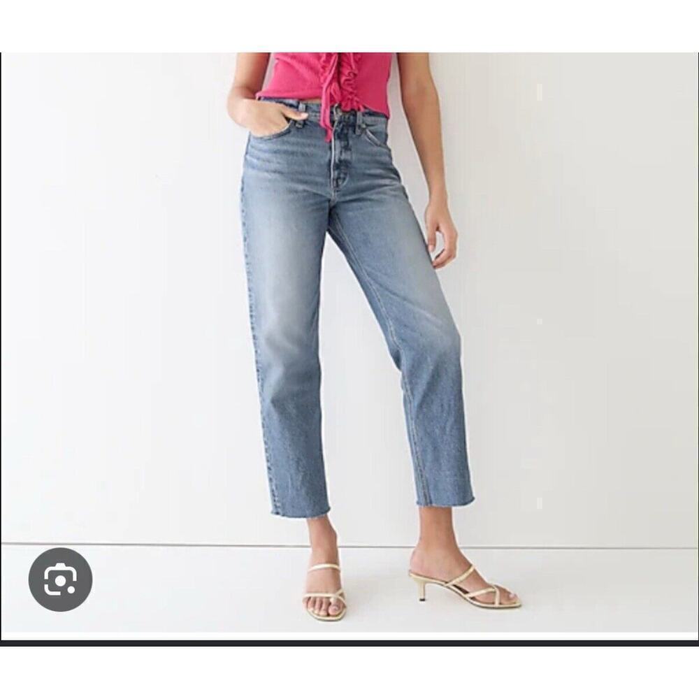 J. Crew High-rise '90s classic straight Jeans Denim size 26 Petite 26P